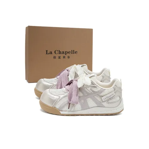 La Chapelle Устойчивая к истиранию Низкая Повседневная Обувь Женская Бежевая Фиолетовая
