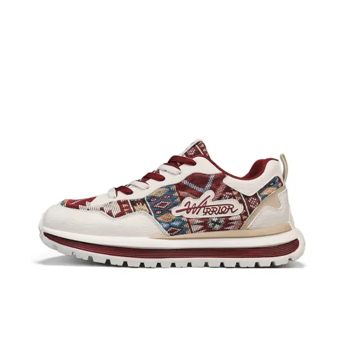 Warrior Casual Низкий Топ Красный Бежевый Мужской