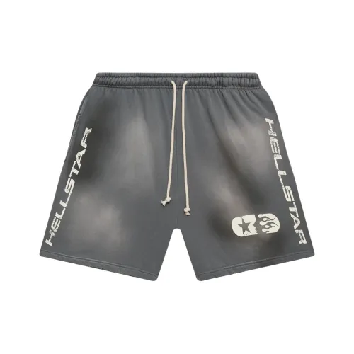Hellstar Повседневные шорты Мужские Серые