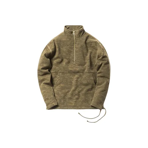 KITH Collaboration Зеленый Мужской Свитшот