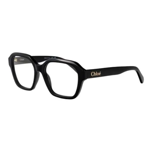 Chloe Ацетат Квадратные Оправы для Очков Женские Черные