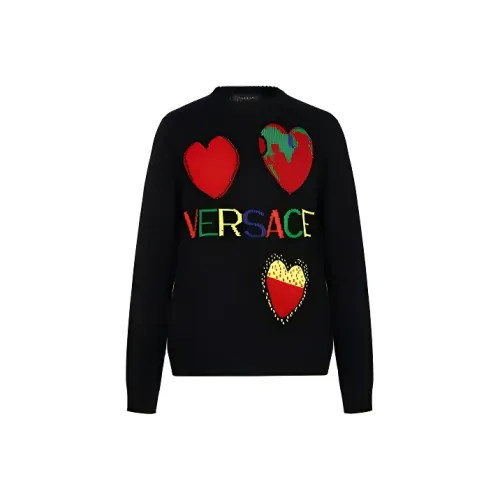 VERSACE SS20 Свитер Мужской Черный