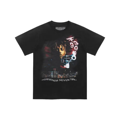 JUICE WRLD Черные Мужские T-Рубашки