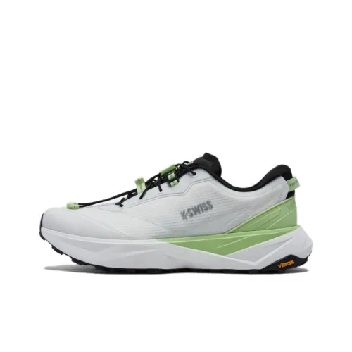 K·SWISS Беговые кроссовки Low Топ 189 Wimbledon Белый/Чисто черный/Excessive Зеленый Мужской