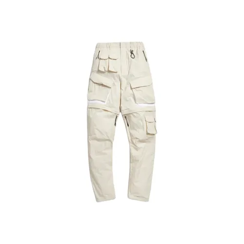 KITH Gray White Мужские Карго Брюки