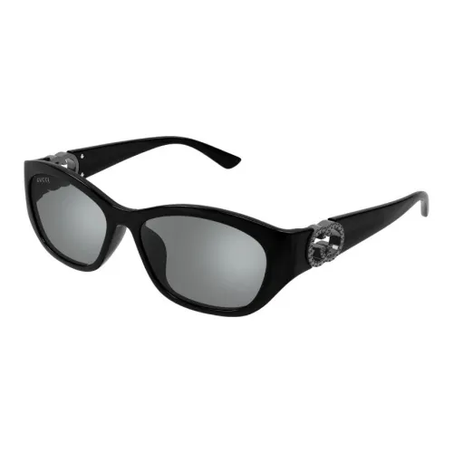 GUCCI Вакуумная формованная ОВАЛЬНАЯ СОНЦЕЗАЩИТКА Унисекс Черный