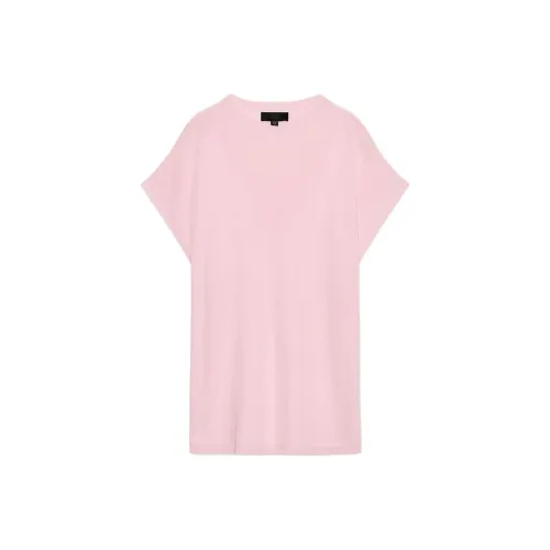 ZARA Светло-персиковый Красный Женский Трикотаж