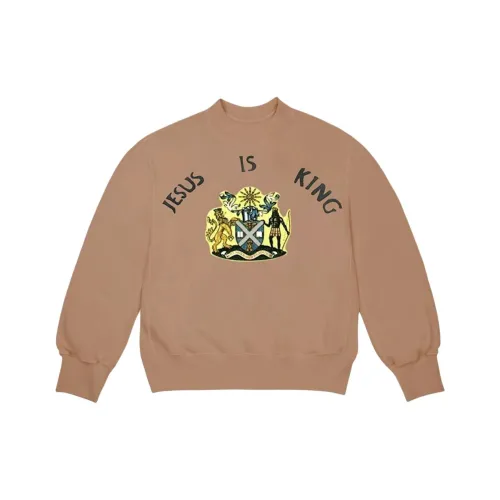 Канье Уэст Толстовка Мужской Коричневый