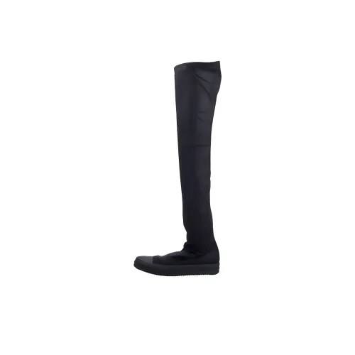 Rick Owens DRKSHDW Hollywood Over The Knee Boots Женские Черные