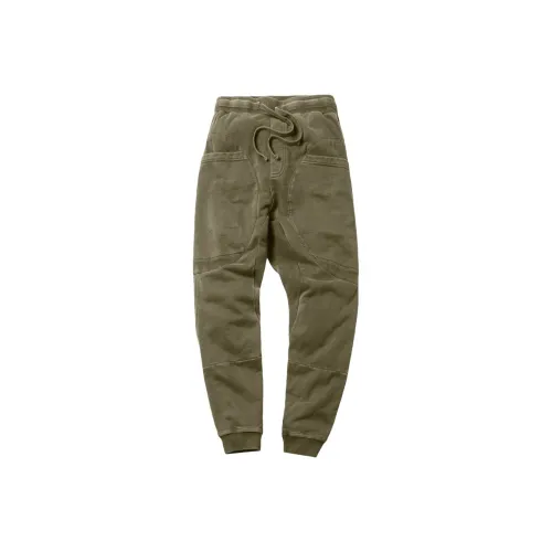 KITH Повседневные брюки Мужские Оливково-зеленые