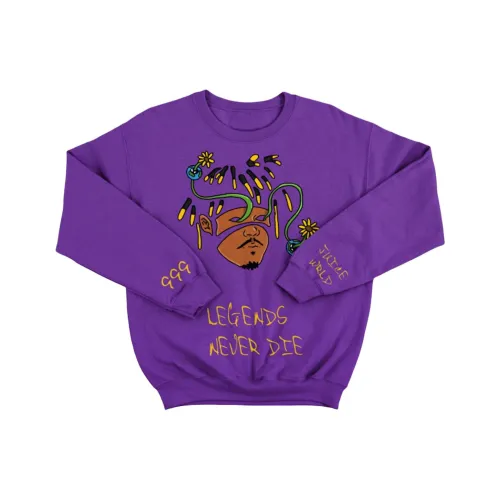 JUICE WRLD Толстовка Мужская Фиолетовая