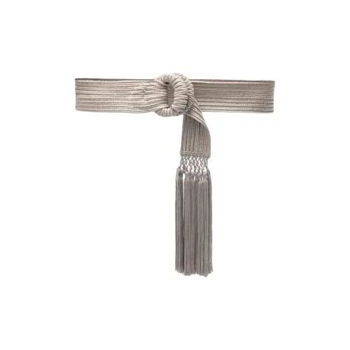 AMANI Вискоза Ремень Женские Светлый Бежевый Ширина 6 см