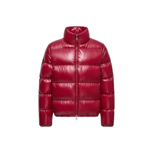 Moncler Abbadia Series Abbadia Короткий пуховик пуховик женский красный