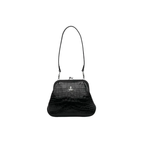 Vivienne Westwood Сумка через плечо из коровьей кожи женская черная