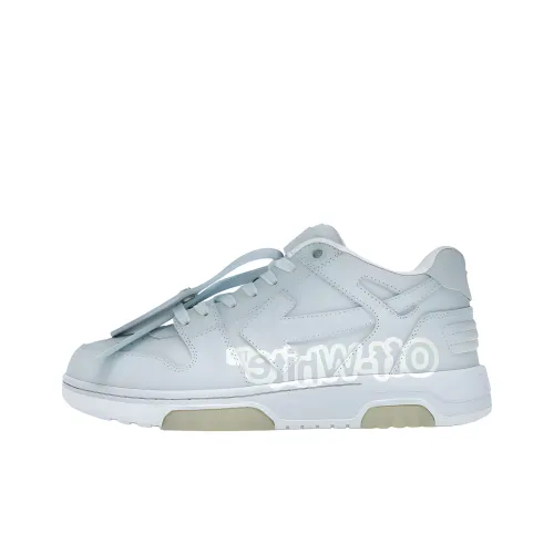 Off Белый Out Of Office Низкий Топ Скейтборд Кроссовки Мужские Светло-Синие