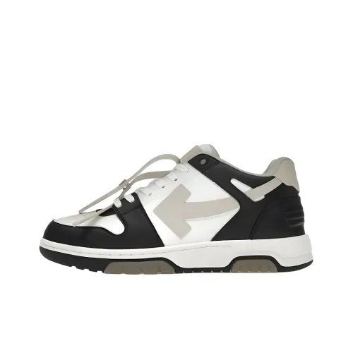 Off Белый Out Of Office Низкий Топ Скейтборд Кроссовки Мужские Черные