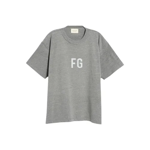 Fear of God Серый Мужской T-Рубашки