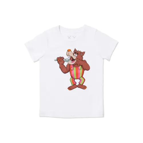 KAWS x Frute Brute T Рубашка Белый Дети Возраст 3-7 лет