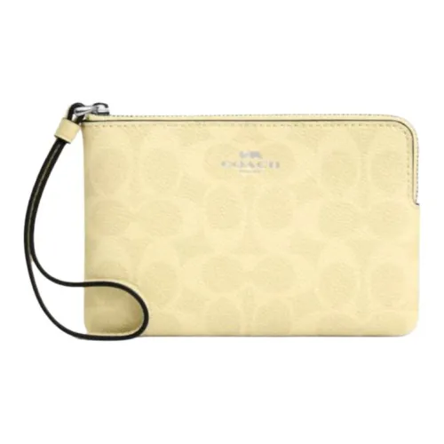 COACH Искусственная кожа Клатч Маленький Женский Dry Grass