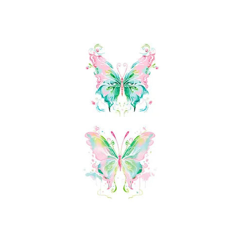 SHITIAN Fairyland Крылья Многоцветный Наклейка для Татуировки