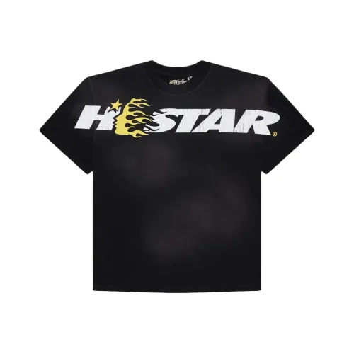 Hellstar T-Shirt Мужской Черный Желтый