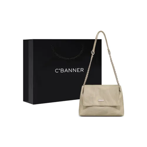 C°BANNER ПУ (полиуретан) Сумка через плечо Сумка на плечо Средняя Женская Экрю