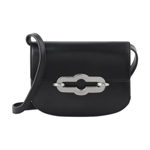 Mulberry Телячья кожа Сумка через плечо Маленькая Женская Черная