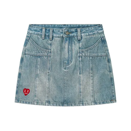 IZZUE Джинсовые короткие юбки Женские