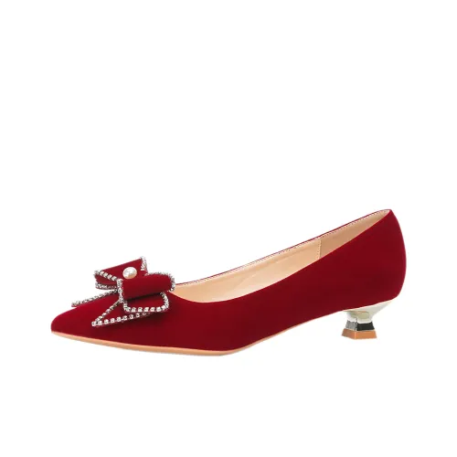 GOSO Женские повседневные туфли, красный, женские