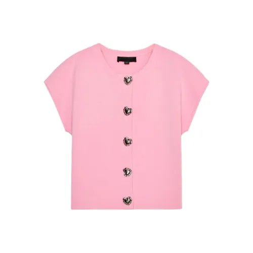 ZARA Розовый Женский Трикотаж