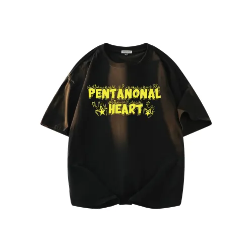 PENTAGONAL HEART T-Shirt Унисекс