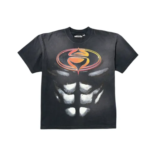 Hellstar Черные Мужские T-Рубашки