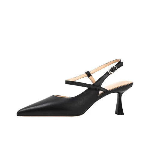 WUDASHU Узкий каблук Высокие каблуки Женские