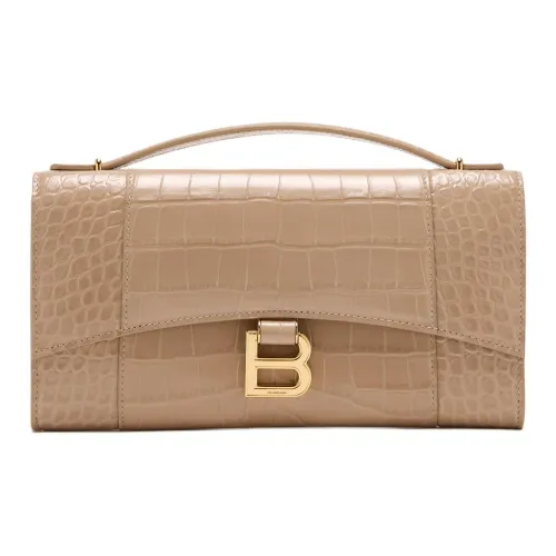 Balenciaga Телячья кожа Сумка Женская Бежевая