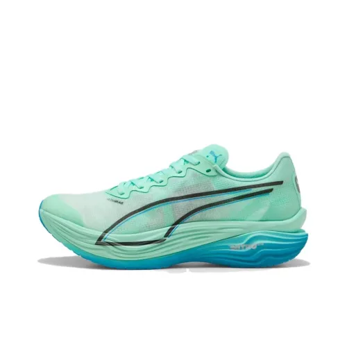 PUMA Deviate NITRO Elite 3 Беговые кроссовки Низкий Топ Зеленый Мужской