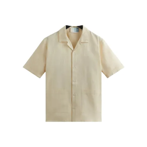 KITH Collaboration Бежевые Мужские Рубашки