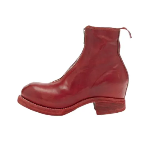 GUIDI Ботильоны Красные Женские