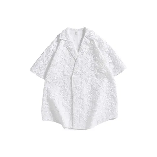 YOUSEKOO Белая унисекс рубашка