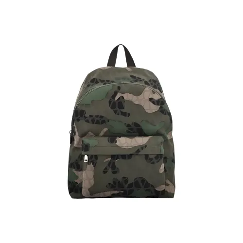 Valentino Хлопок Рюкзак Стандартный Мужской Камуфляж