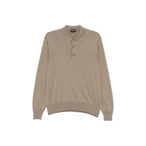 TOM FORD Тауповый Мужской Поло