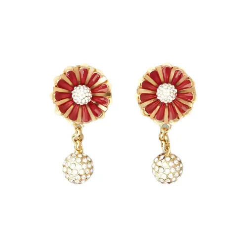 Roger Vivier Серьги из металла женские красные