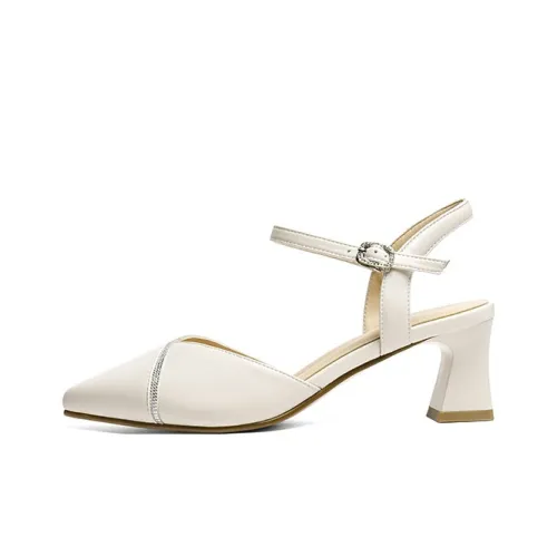 RED DRAGONFLY Грубый каблук Высокий каблук 6,2CM Женский