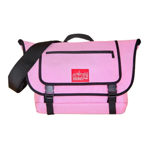 Manhattan Portage 1000DCORDURA Нейлоновая Курьерская Сумка Сумка через плечо Сумка на плечо Унисекс Розовая
