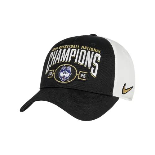 Nike Хлопковые кепки женские черные