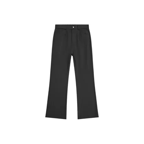 ZHEYUAN Черные Унисекс Повседневные Брюки
