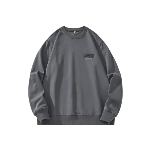 DUCHI Темно-серый унисекс свитшоты
