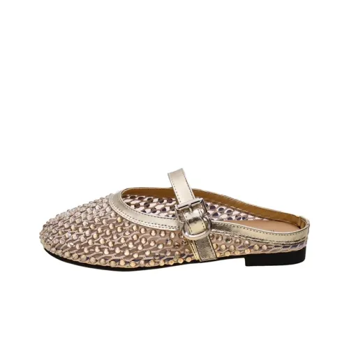 Take the Qin Резиновая подошва Тихие Домашние тапочки Женские