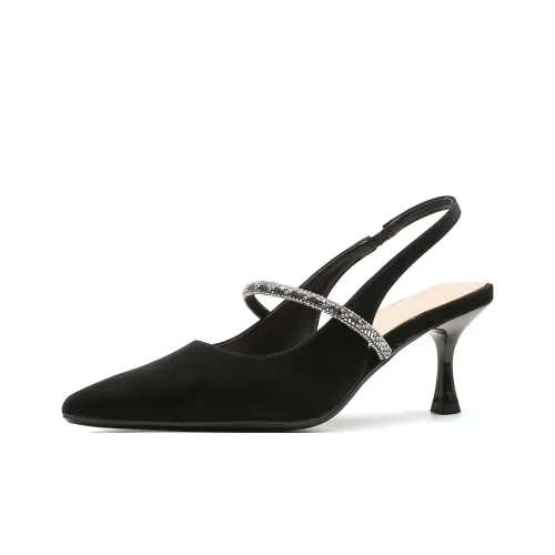 GOSO Узкий каблук Высокие каблуки Женские Черный