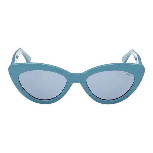 GUESS Кошачий глаз Солнцезащитные очки Женские Синий