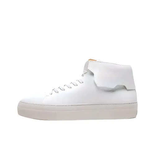 Buscemi Скейтборд Кроссовки MID Топ Белый Мужской